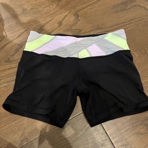 Lululemon Reversible Black 8 Shorts